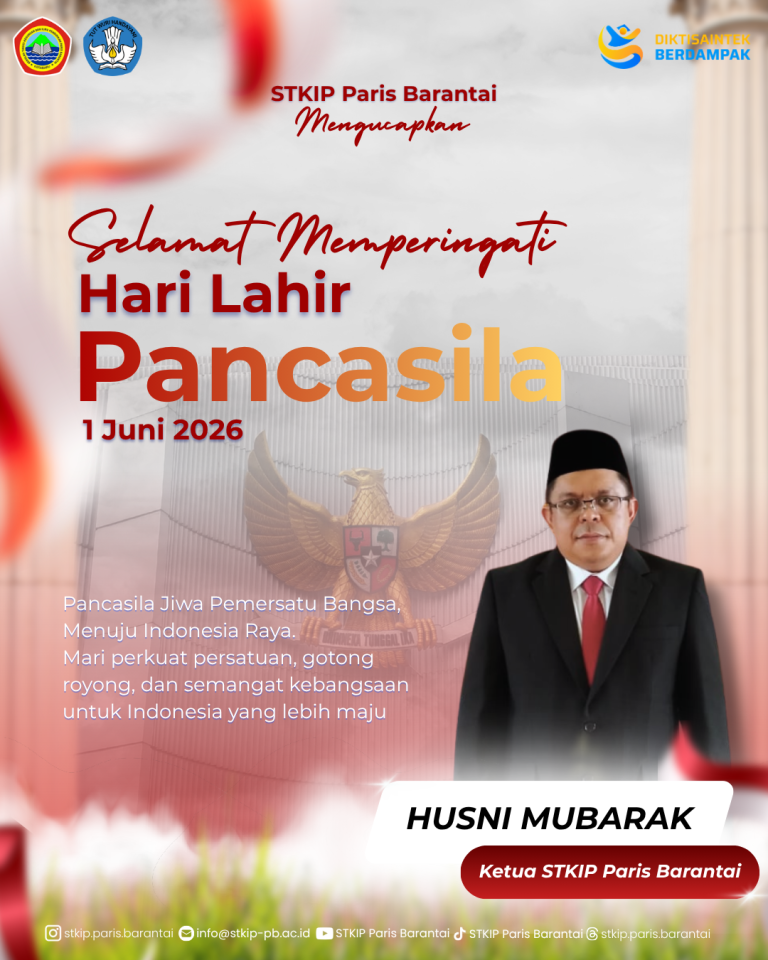STKIP Paris Barantai Memperingati Hari Lahir Pancasila Tahun 2026