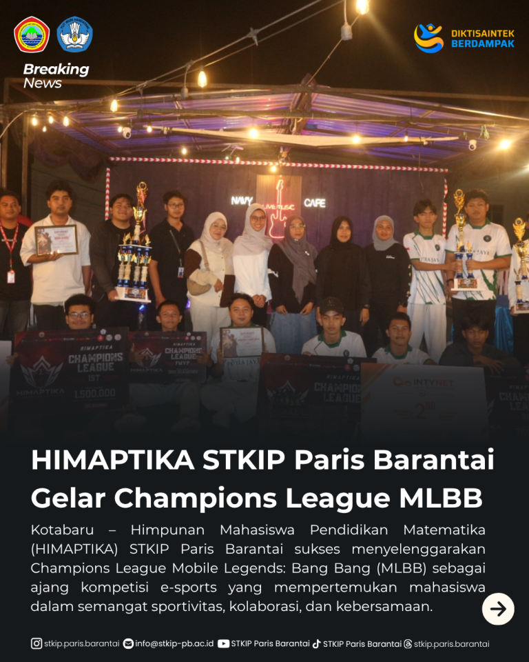 HIMAPTIKA STKIP Paris Barantai Gelar Champions League MLBB